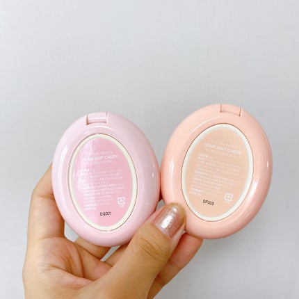 スターライト チーク #01 BABY PINK/TIRTIR(ティルティル)/パウダーチークを使ったクチコミ(3枚目)