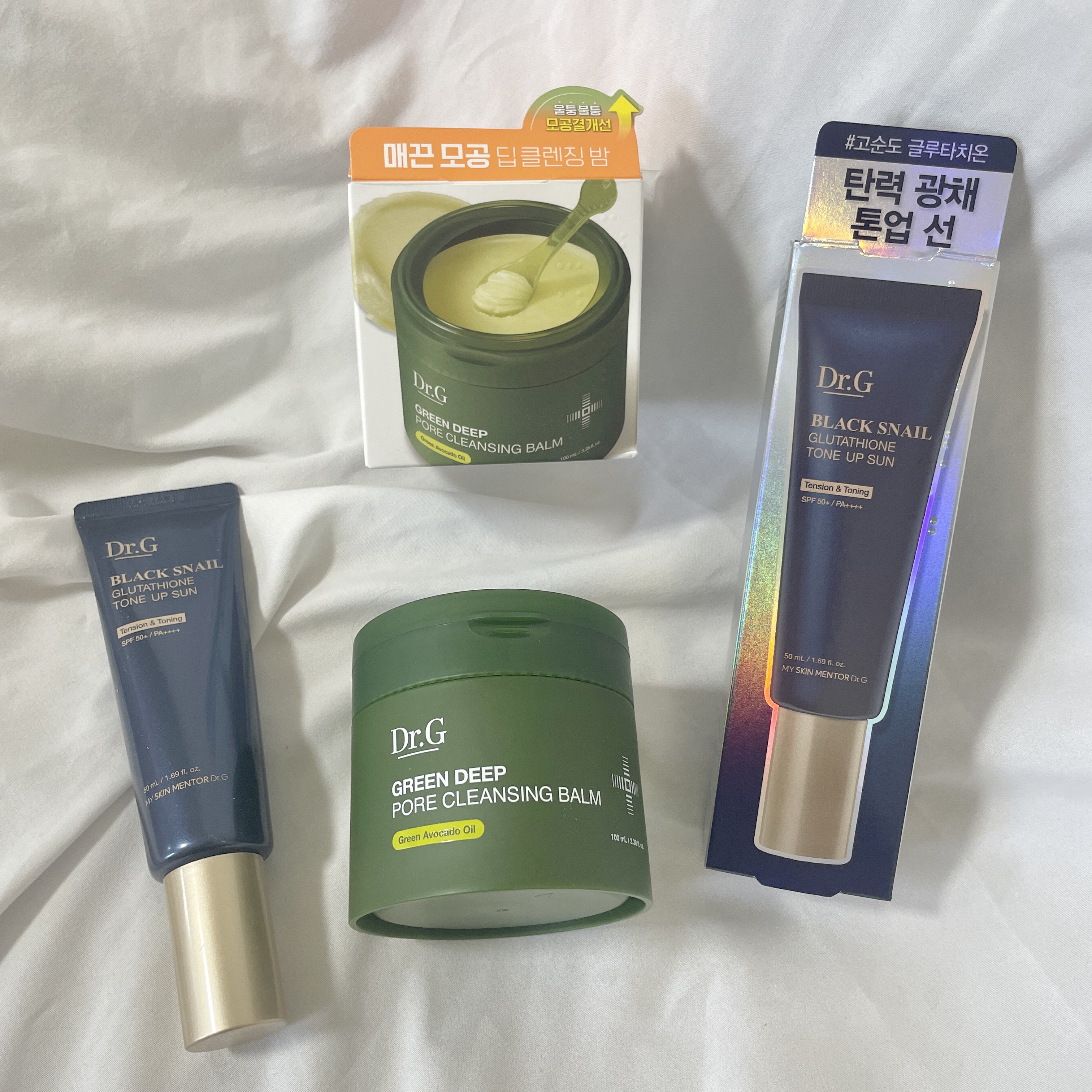 ブラックスネイルグルタチオントーンアップサン/Dr.G/日焼け止めクリームを使ったクチコミ（2枚目）