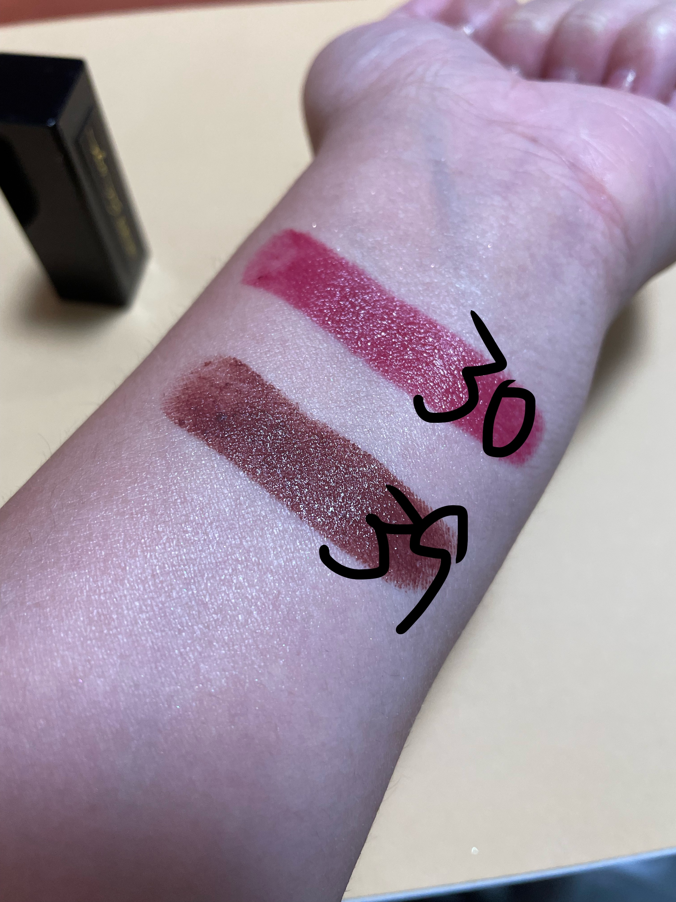 ルージュ デコルテ 30/DECORTÉ/口紅を使ったクチコミ（2枚目）