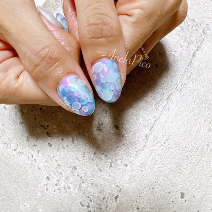 mamico on LIPS 「*お客様ネイル💅✨親指も可愛かったね〜✨✨※※※※※※※※※..」(1枚目)