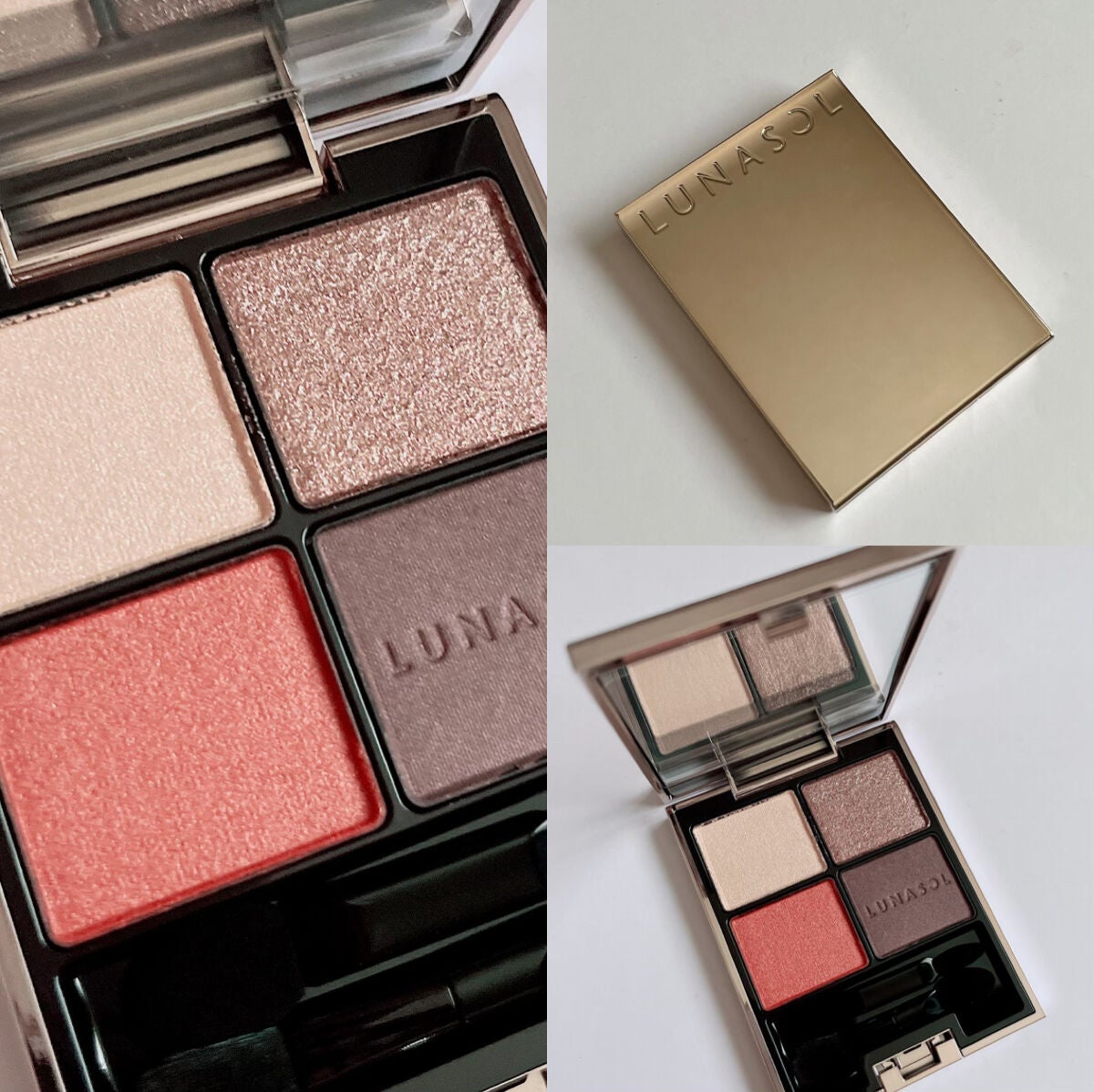 アイカラーレーション/LUNASOL/アイシャドウパレットを使ったクチコミ(4枚目)