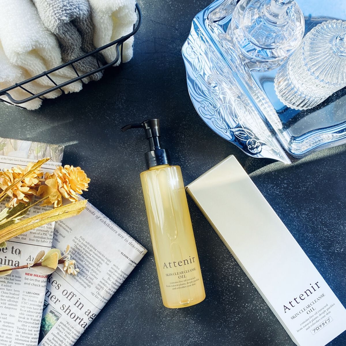 スキンクリア クレンズ オイル アロマタイプ/アテニア/オイルクレンジングを使ったクチコミ(1枚目)