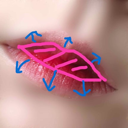 ホリカホリカ ハートクラッシュグローティントエアー/HOLIKA HOLIKA/リップティントを使ったクチコミ(3枚目)