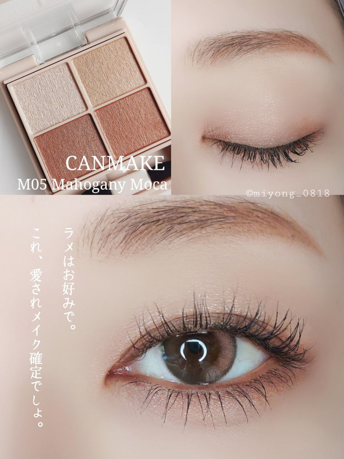 シルキースフレアイズ（マットタイプ）/キャンメイク/アイシャドウパレットを使ったクチコミ（2枚目）