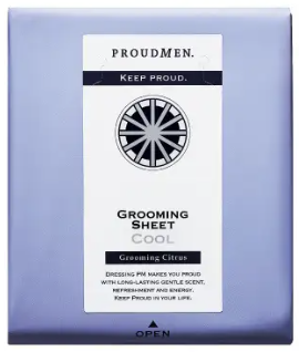 プラウドメン グルーミングシート　クール