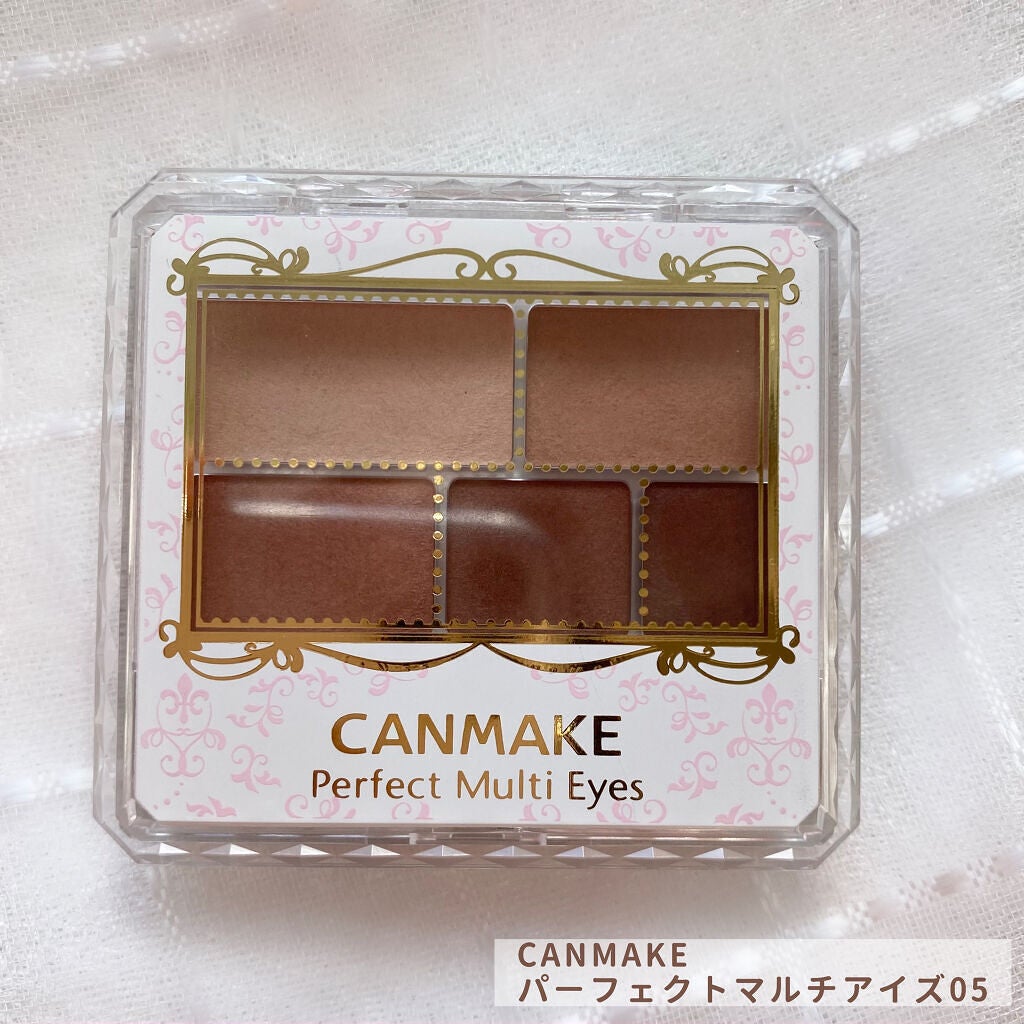 パーフェクトマルチアイズ/キャンメイク/アイシャドウパレットを使ったクチコミ(2枚目)
