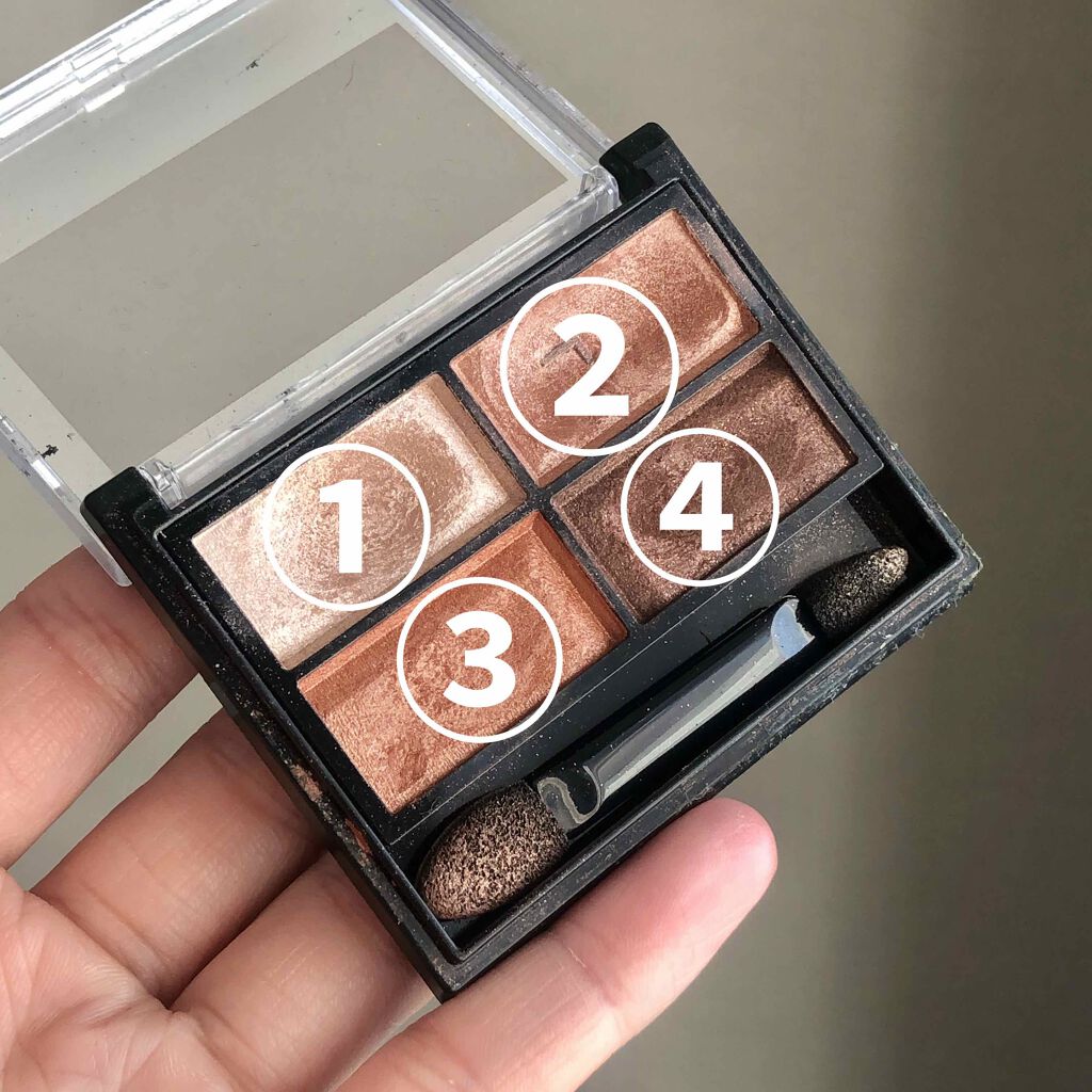 ロイヤルヴィンテージ アイズ 014 テラコッタブラウン/リンメル ロンドン/アイシャドウパレットを使ったクチコミ（3枚目）