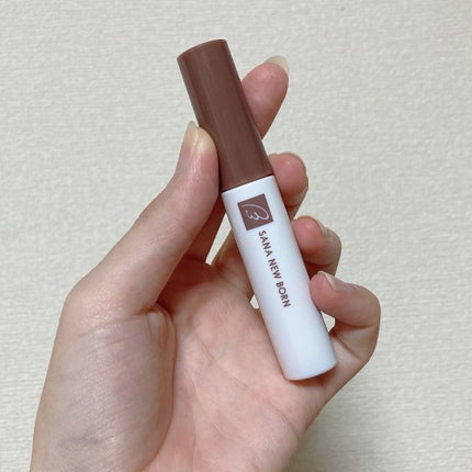 サナ ニューボーン カラーリングブロウマスカラ 03 モーヴブラウン/サナ ニューボーン/マスカラを使ったクチコミ(2枚目)