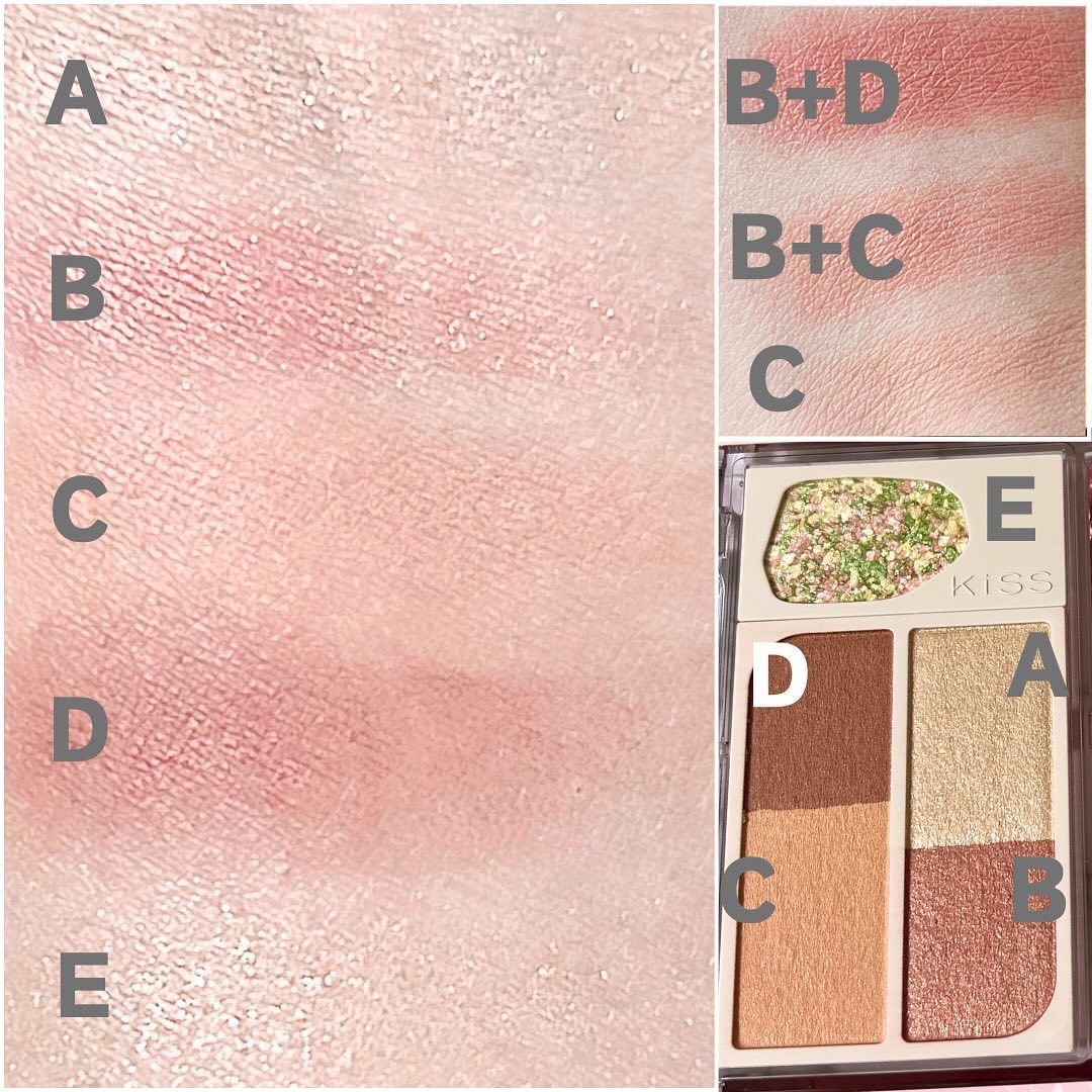カクテルデイズ/KiSS/アイシャドウパレットを使ったクチコミ（2枚目）