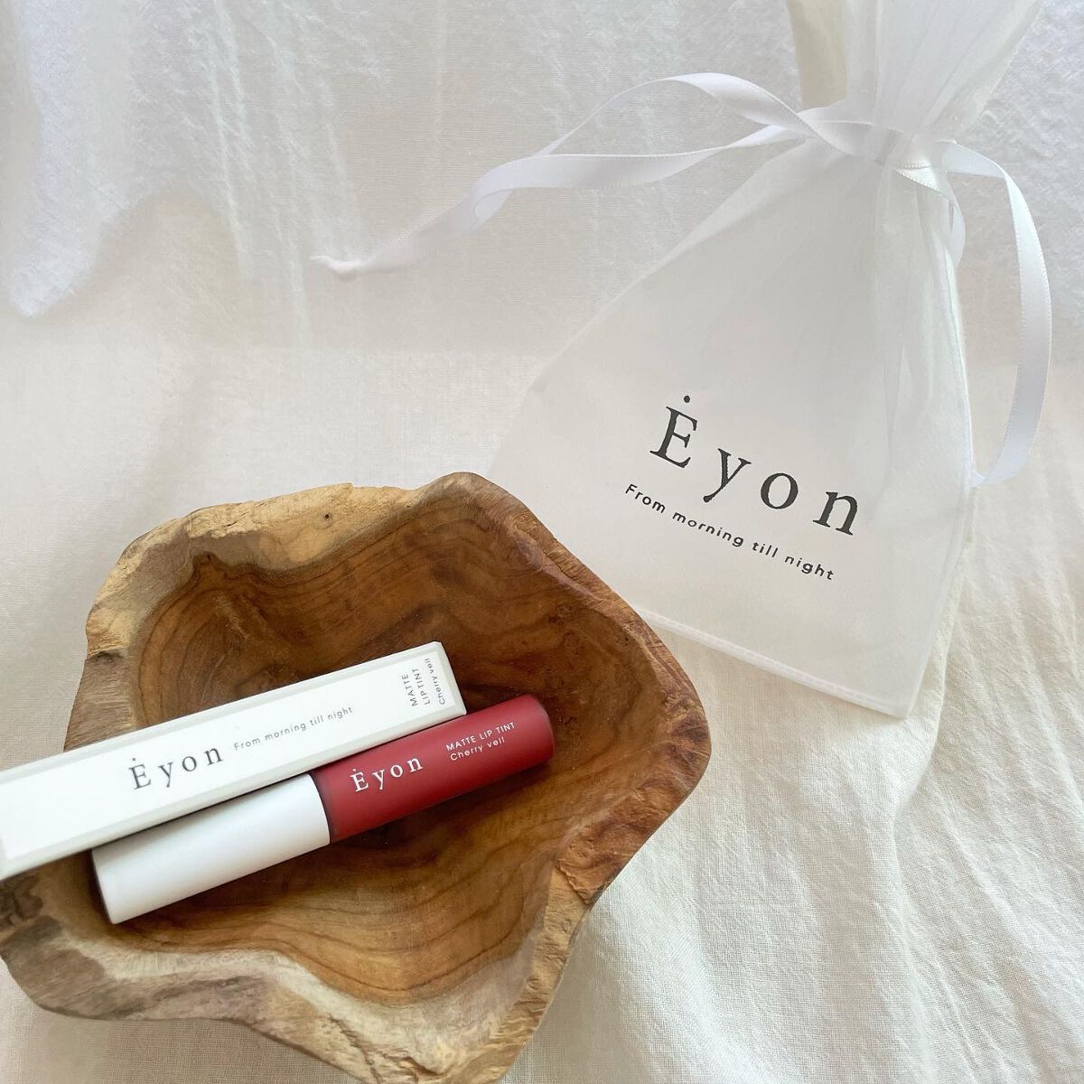 エヨンマットリップティント/Eyon/リップティントを使ったクチコミ（1枚目）