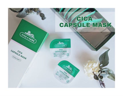 CICA カプセルマスク/VT/洗い流すパック・マスクを使ったクチコミ(1枚目)