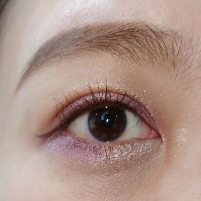 ジューシーピュアアイズ/キャンメイク/アイシャドウパレットを使ったクチコミ(5枚目)