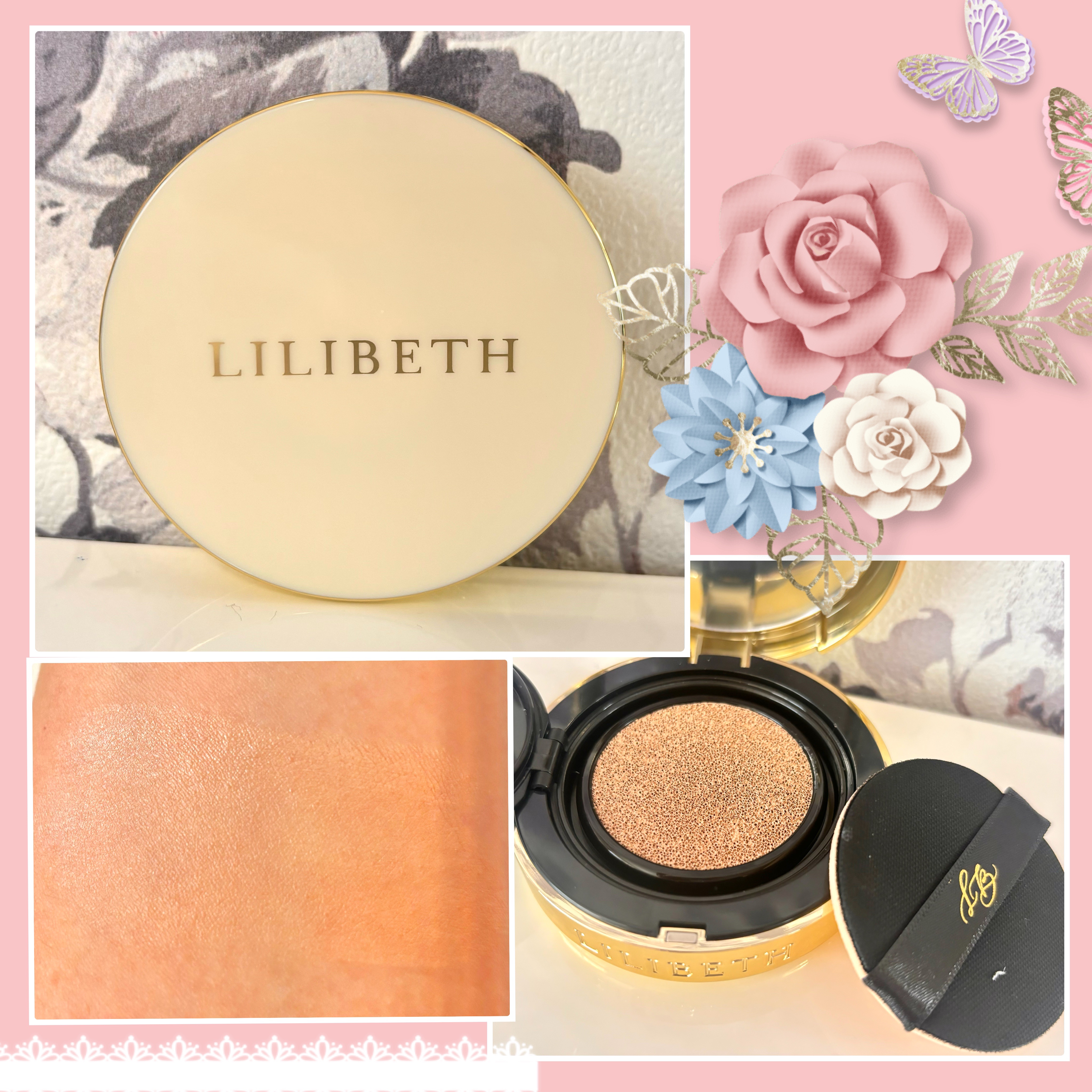 パーフェクティングフィッティング フルカバレッジクッション 21号 ロージーアイボリー（リフィル）/LILIBETH/クッションファンデーションを使ったクチコミ（1枚目）