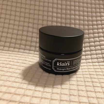ミッドナイトブルーカーミングクリーム/Klairs/フェイスクリームを使ったクチコミ(1枚目)