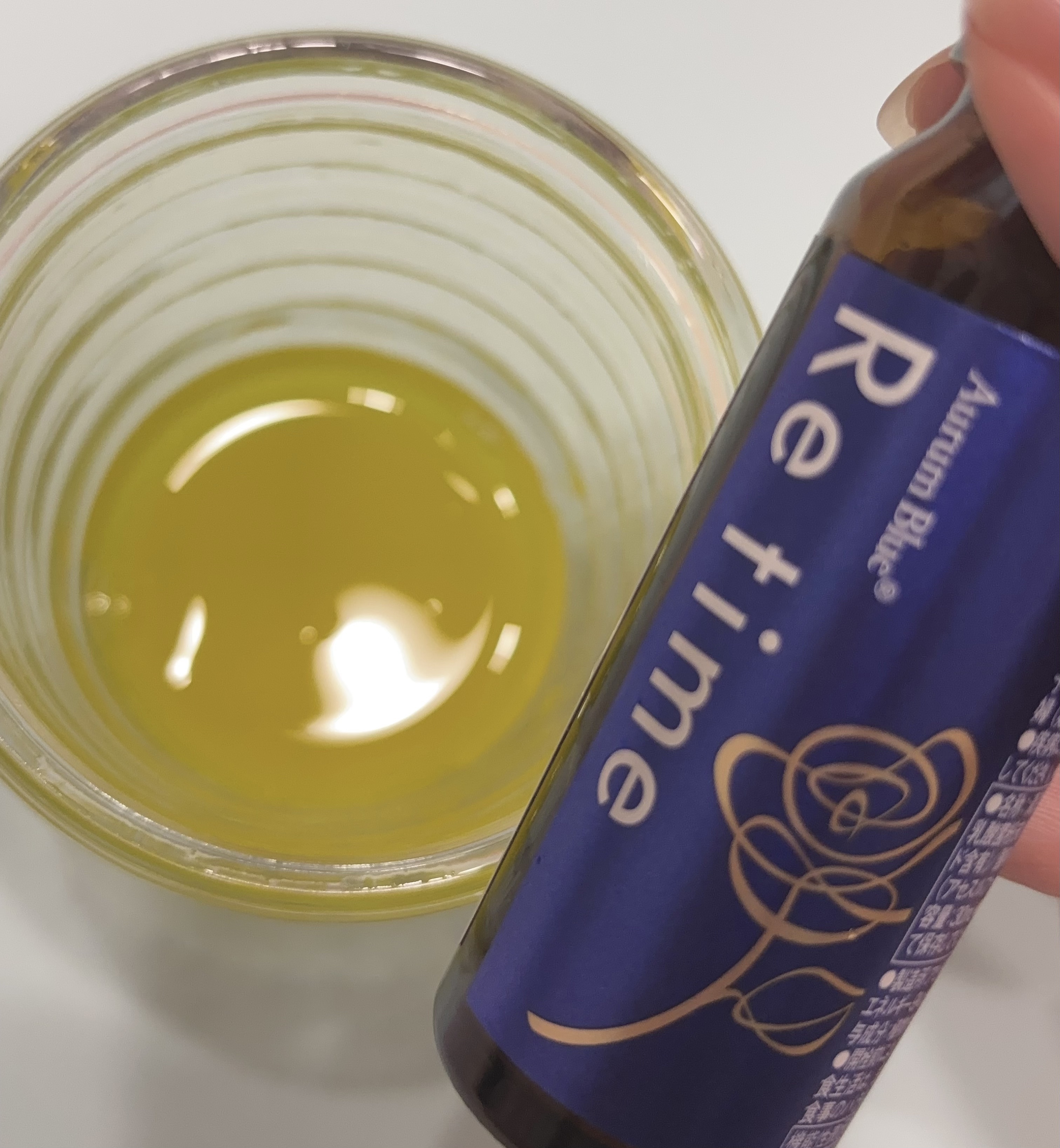 Re time ブルーローズドリンク/オーラムブルー/美容ドリンクを使ったクチコミ（3枚目）