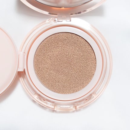 ヌードカーミンググロークッション/MAKE9/クッションファンデーションを使ったクチコミ(3枚目)