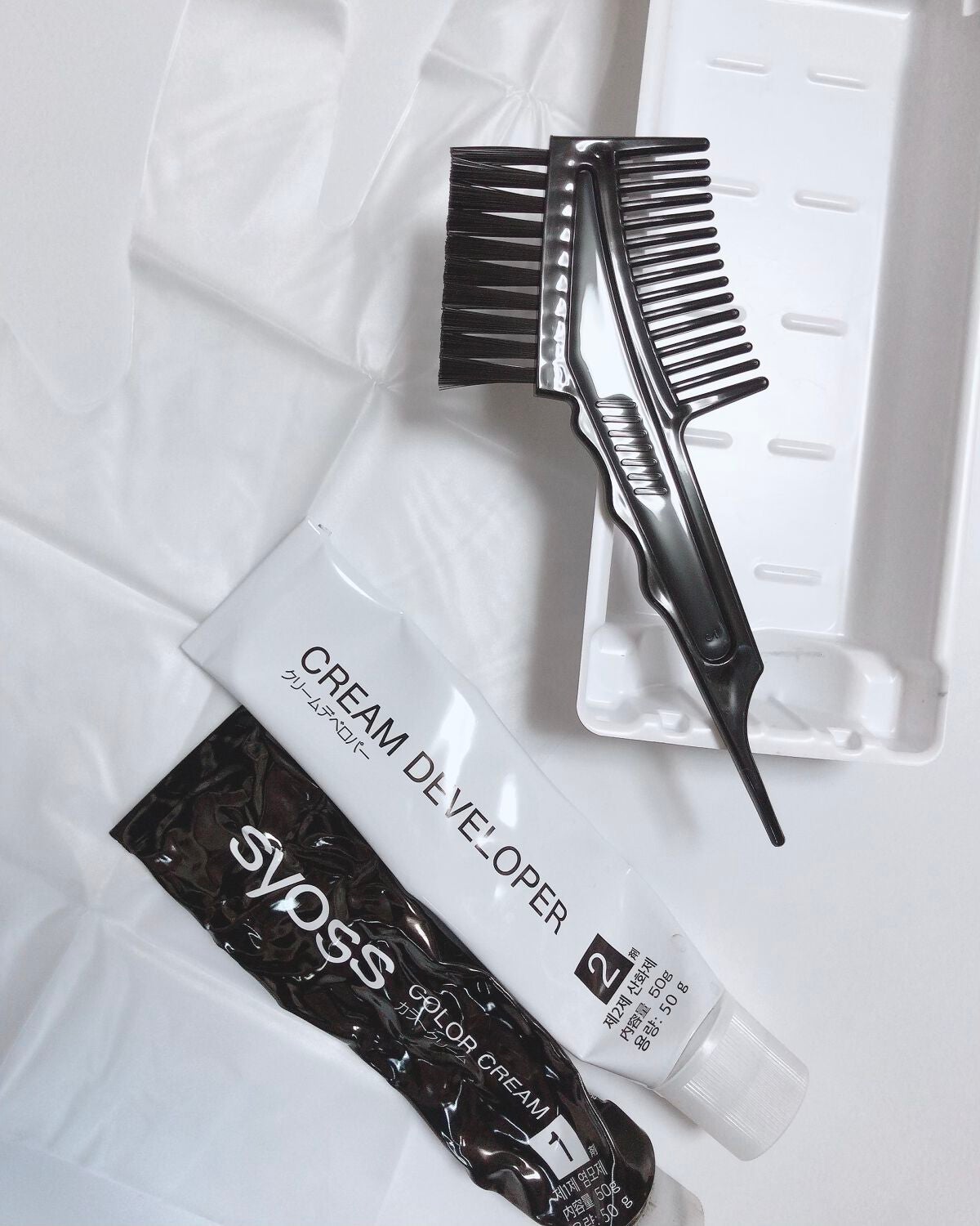 ヘアカラー クリーム/サイオス/ヘアカラーを使ったクチコミ(2枚目)