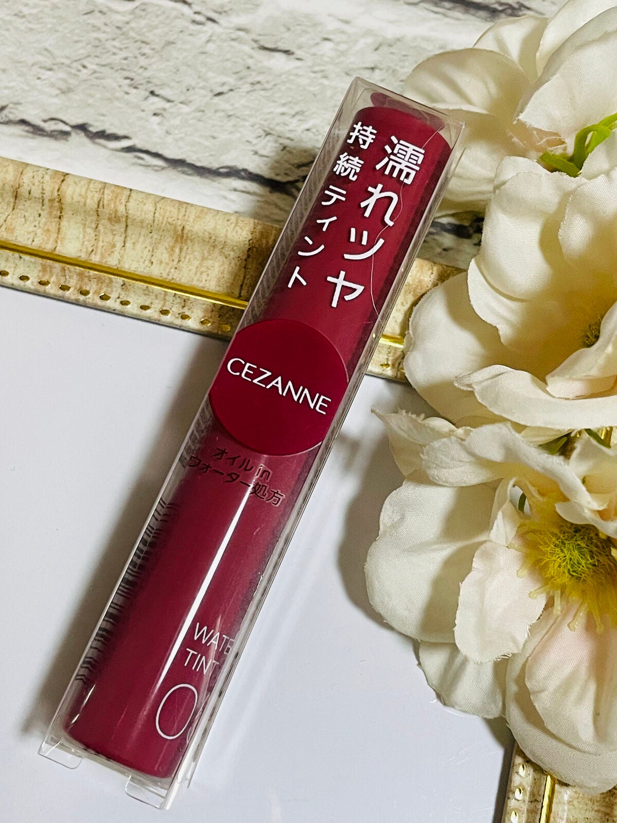 ウォータリーティントリップ/CEZANNE/リップティントを使ったクチコミ(1枚目)