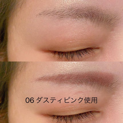 ブロウインク カラーティントデュオ/MAYBELLINE NEW YORK/眉ティントを使ったクチコミ(6枚目)