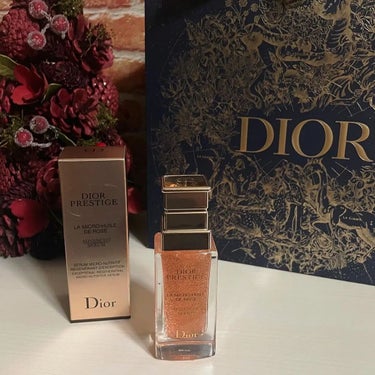 プレステージ マイクロ ユイル ド ローズ セラム/Dior/美容液を使ったクチコミ（3枚目）