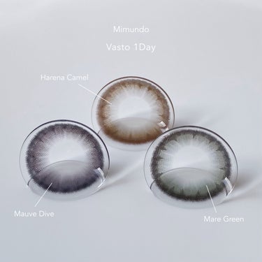 Vasto/mimundo/ワンデー（１DAY）カラコンを使ったクチコミ（2枚目）