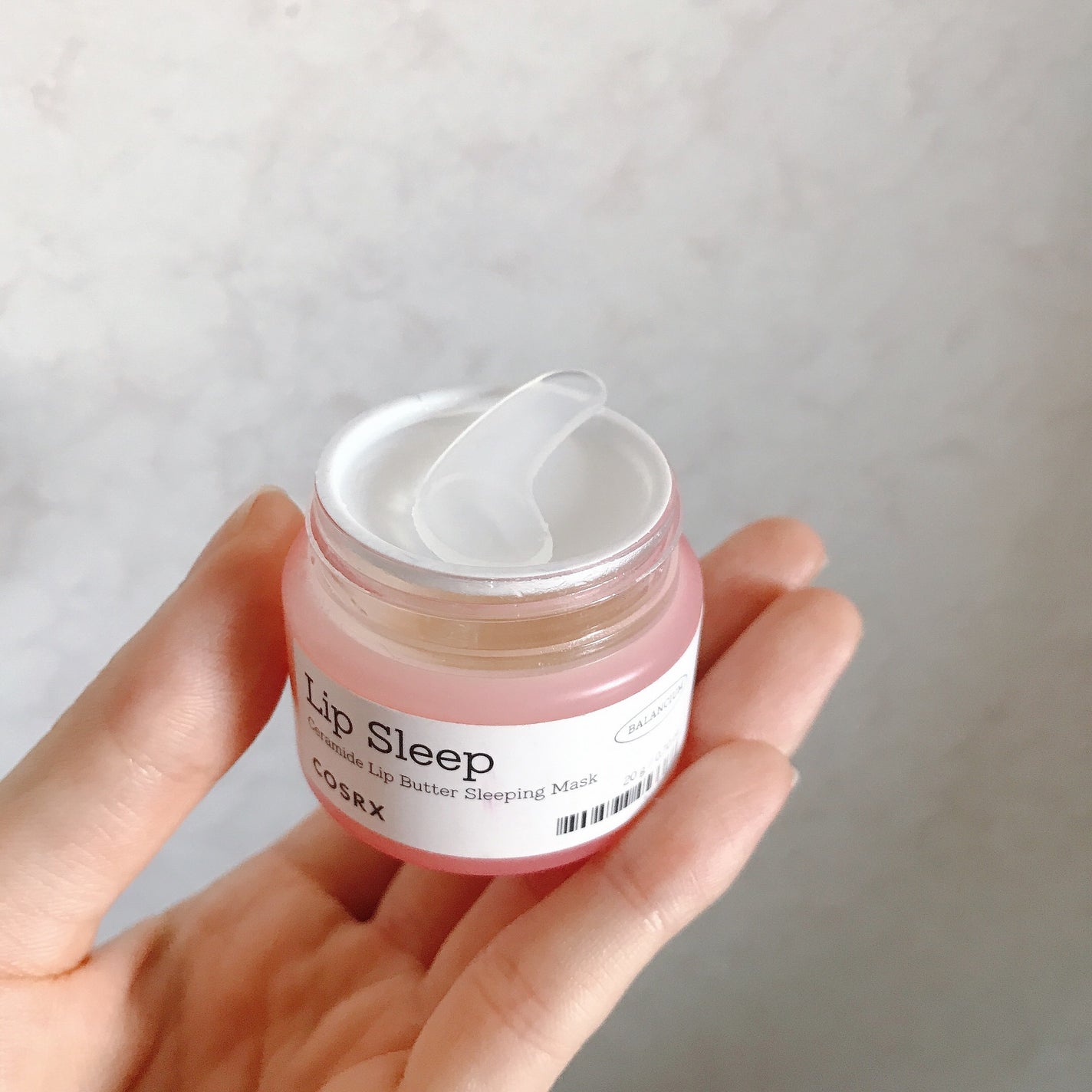 バランシウムセラミドリップバタースリーピングマスク/COSRX/リップマスクを使ったクチコミ(2枚目)