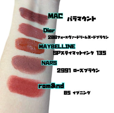 リップスティック 2991/NARS/口紅を使ったクチコミ（2枚目）