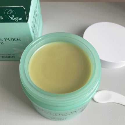 グリーンティーピュアクレンジングバームⅡ/YADAH/クレンジングバームを使ったクチコミ(3枚目)