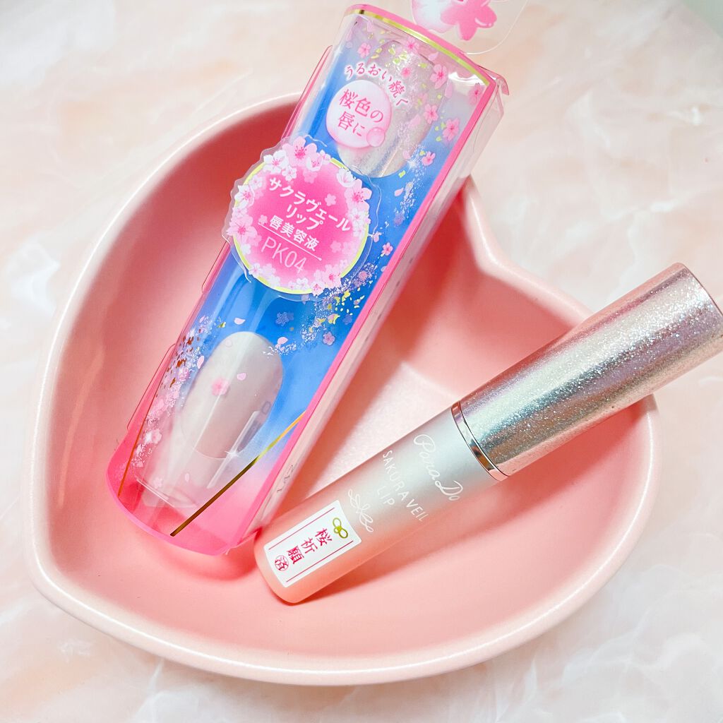 サクラヴェールリップ/パラドゥ/リップクリームを使ったクチコミ（1枚目）