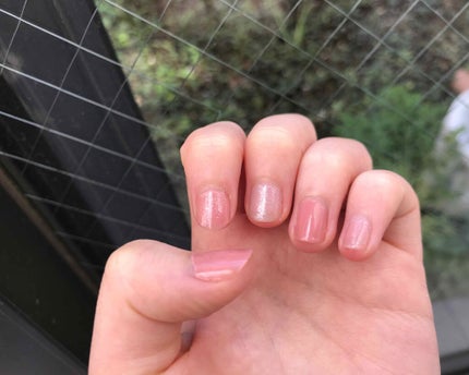 gene TOKYO ネイル ラベンダーダズル/DAISO/マニキュアを使ったクチコミ(2枚目)