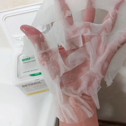 キューブマスク レチノール/ネイチャーリパブリック/シートマスク・パックを使ったクチコミ(4枚目)