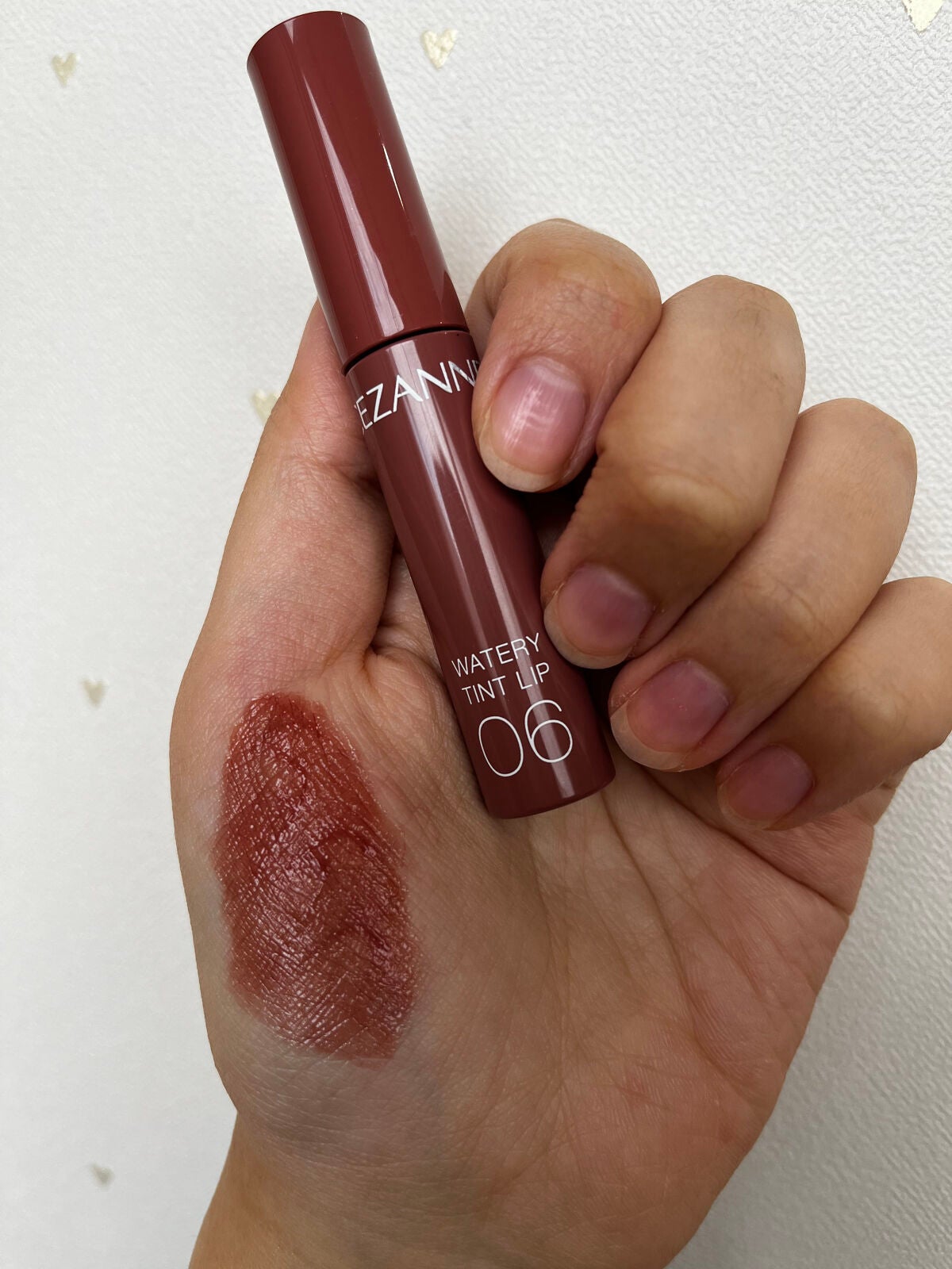 さくらんぼ🍒🍆 on LIPS 「最近買った、セザンヌのウォータリーティントリップの06。公式は..」(1枚目)