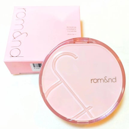 ブルームインカバーフィットクッション/rom&nd/クッションファンデーションを使ったクチコミ(1枚目)