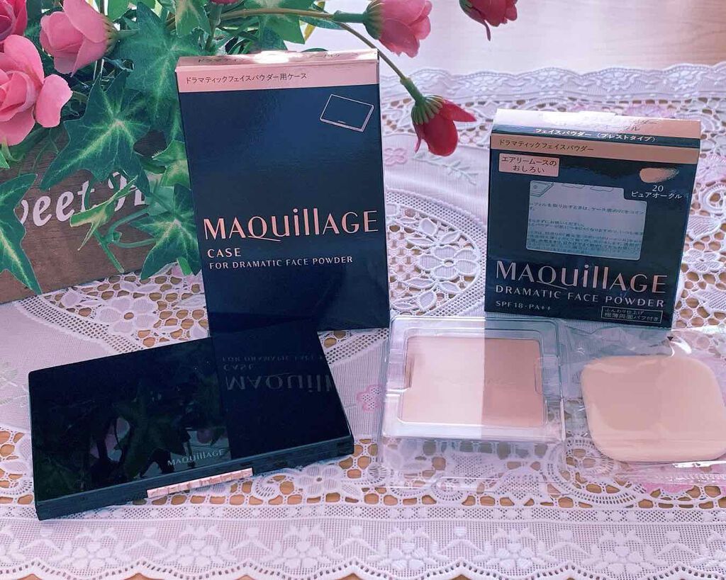 ドラマティックフェイスパウダー/マキアージュ/プレストパウダーを使ったクチコミ（3枚目）