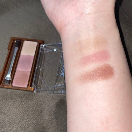 ノーズ&アイブロウパウダー/CEZANNE/パウダーアイブロウを使ったクチコミ(3枚目)