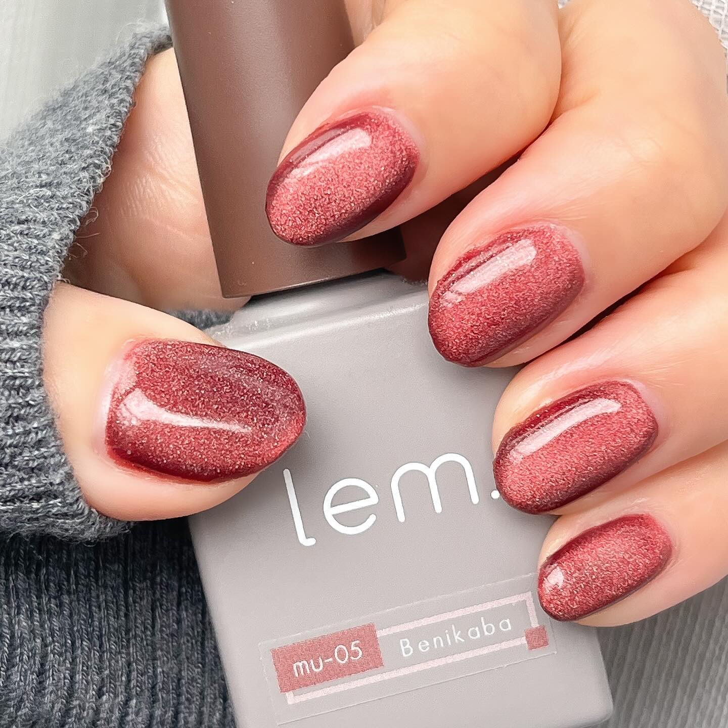 ムニマグジェル /lem./ジェルネイルを使ったクチコミ（1枚目）