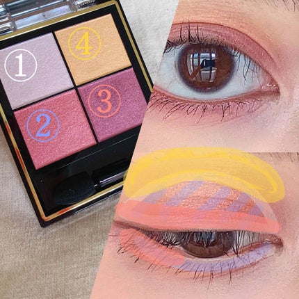 リアルクローズシャドウ/excel/アイシャドウパレットを使ったクチコミ(2枚目)