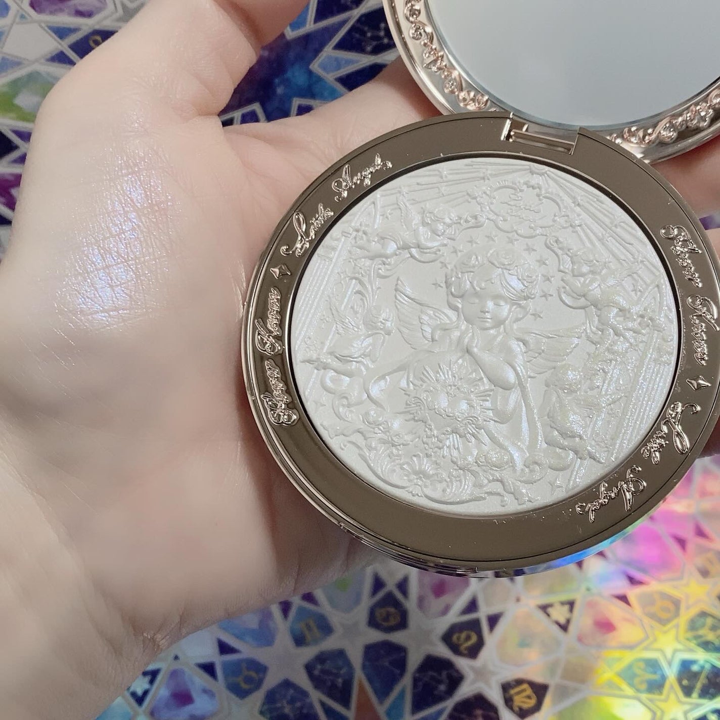 リトルエンジェル ハイライター/FlowerKnows/パウダーハイライトを使ったクチコミ(4枚目)