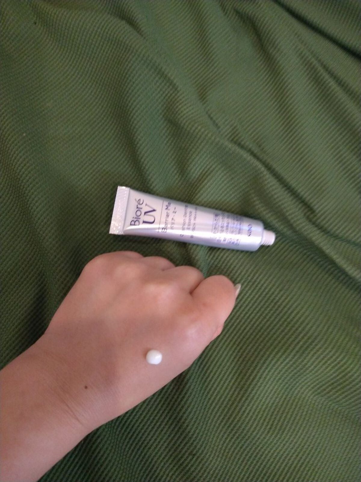ビオレUV バリアミー クッションジェントルエッセンス /ビオレ/日焼け止めクリームを使ったクチコミ(2枚目)