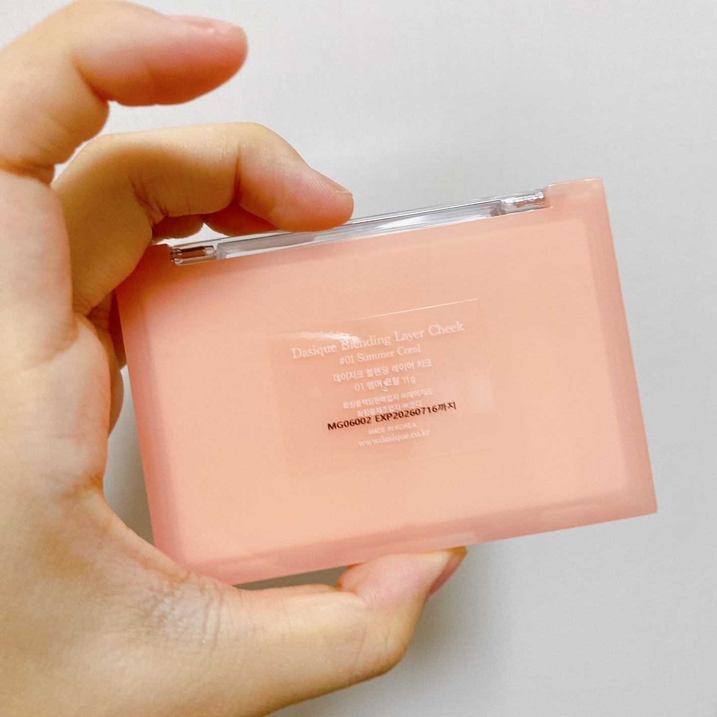 ブレンディングレイヤーチーク/dasique/パウダーチークを使ったクチコミ(3枚目)