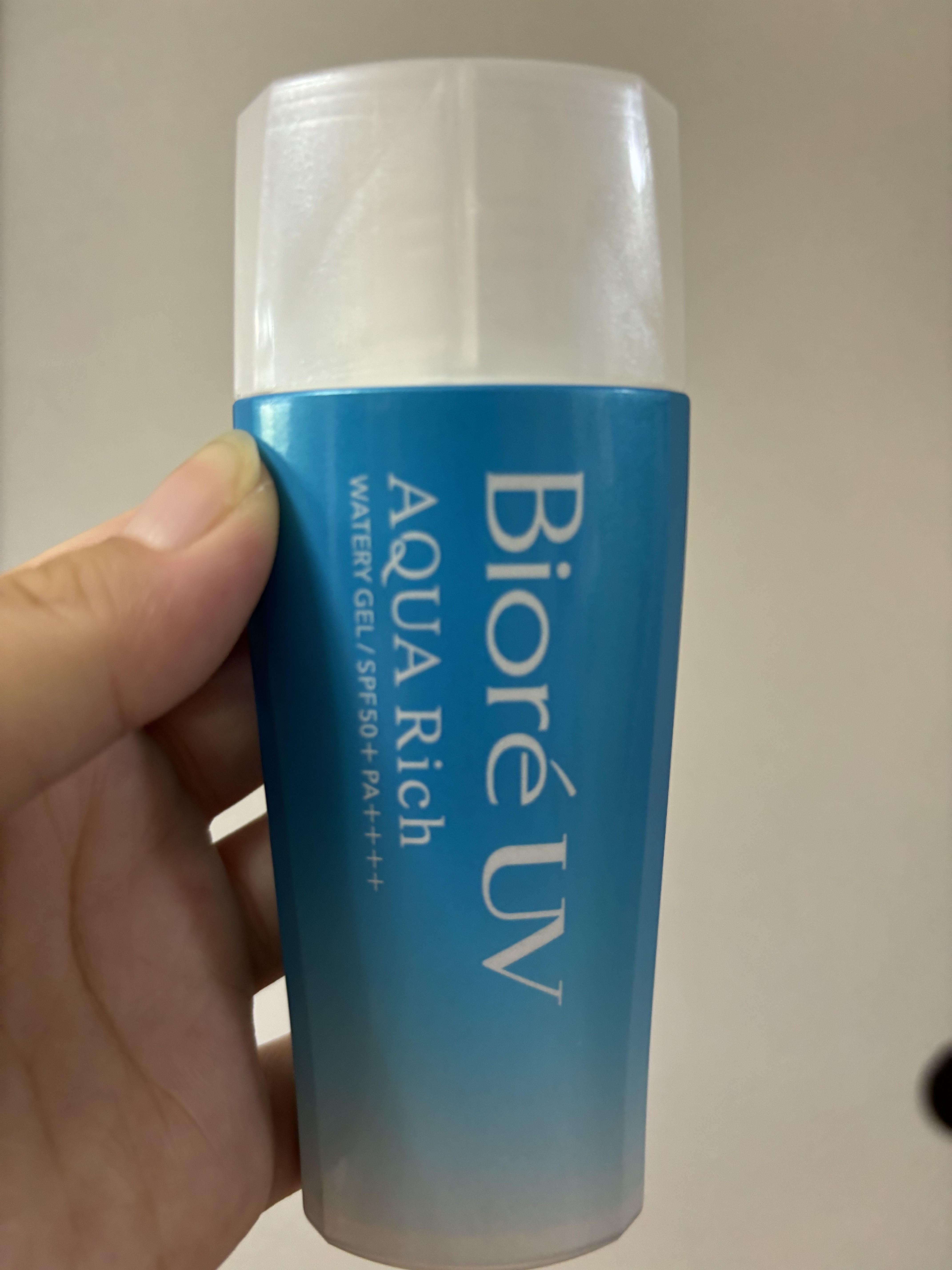 ビオレUV アクアリッチ ウォータリージェル/ビオレ/日焼け止めジェルを使ったクチコミ（1枚目）