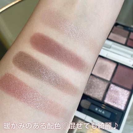 RMK シンクロマティック アイシャドウパレット/RMK/アイシャドウパレットを使ったクチコミ(4枚目)