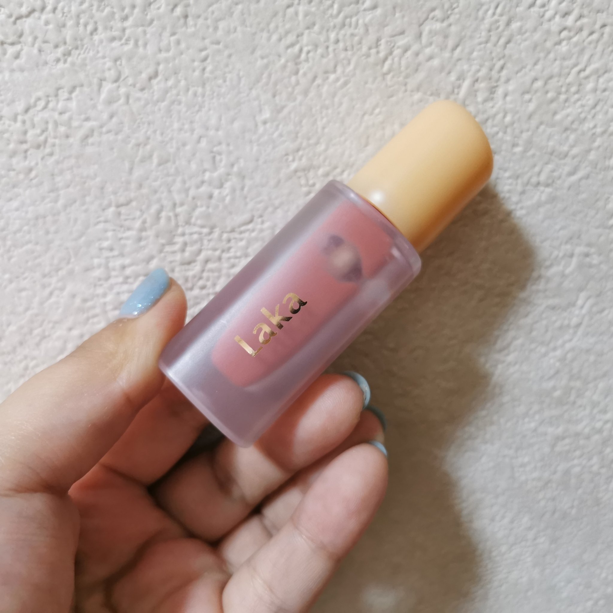 フルーティーグラムティント 101 ジョイフル/Laka/リップティントを使ったクチコミ（1枚目）