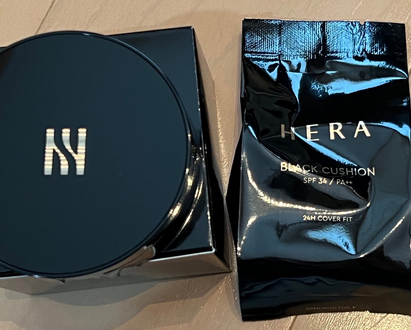 ブラック クッション/HERA/クッションファンデーションを使ったクチコミ(2枚目)