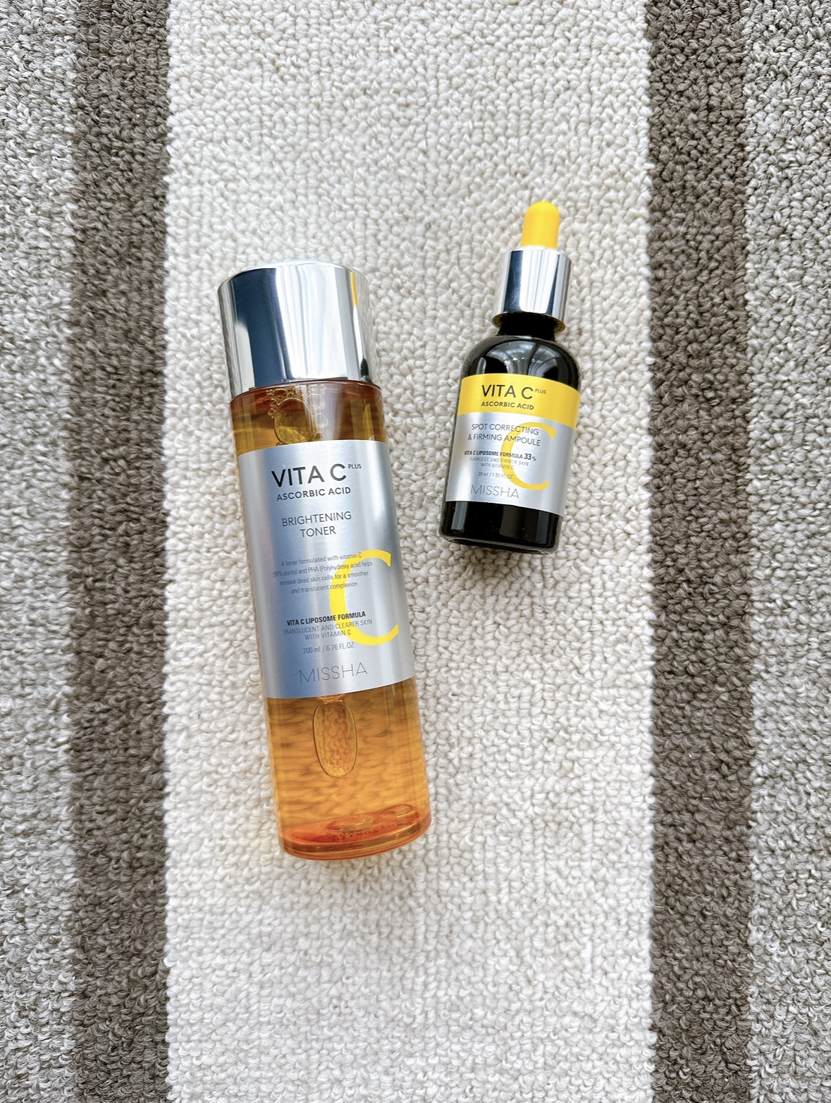 ビタCプラス弾力アンプル/MISSHA/美容液を使ったクチコミ（1枚目）