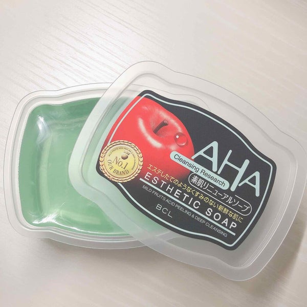 ソープ(素肌リニューアル AHAソープ)/クレンジングリサーチ/洗顔石鹸 by serena