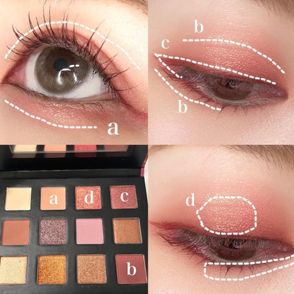 HEXZEスターライトファントム12アイシャドウ01/HEXZE(ヘックスゼ)/アイシャドウパレットを使ったクチコミ(5枚目)