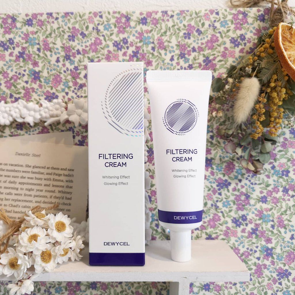 フィルタリングクリーム/DEWYCEL/日焼け止めクリームを使ったクチコミ（1枚目）