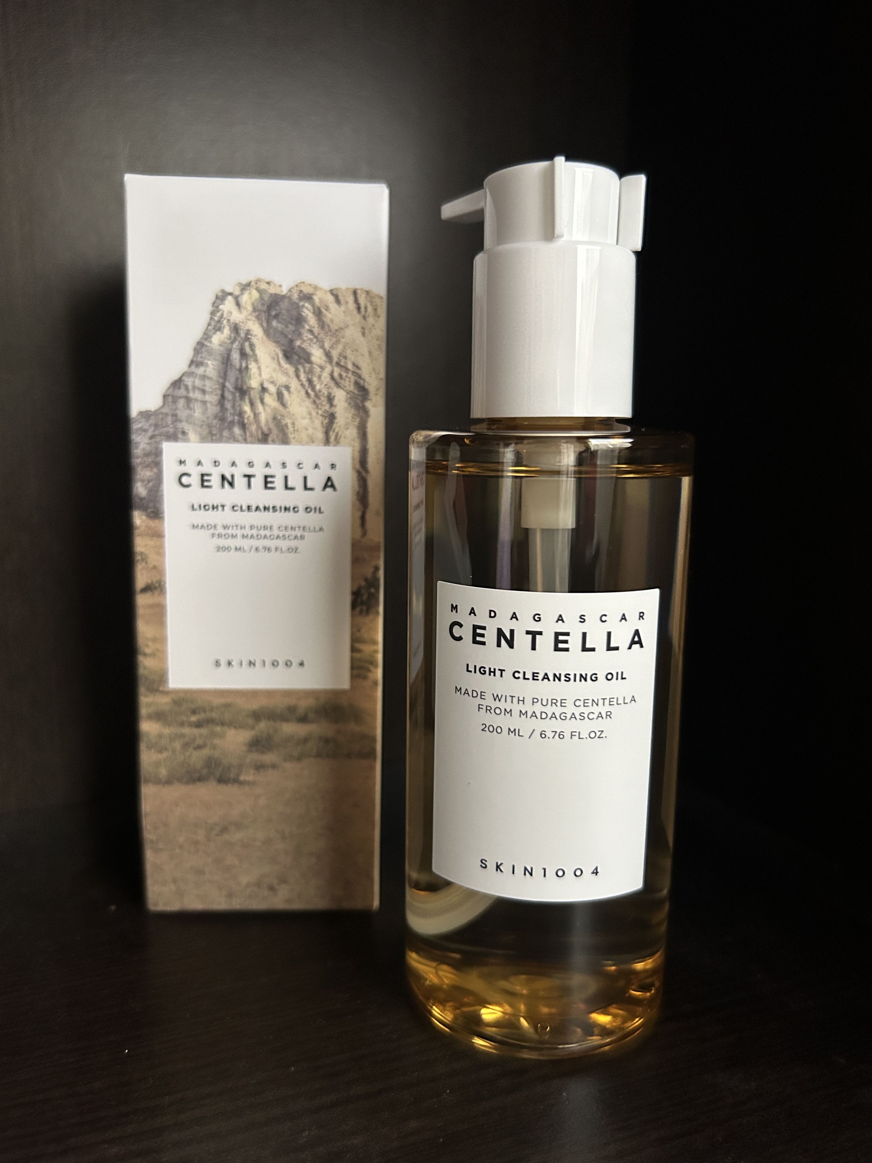 センテラ ライトクレンジングオイル/SKIN1004/オイルクレンジングを使ったクチコミ（1枚目）