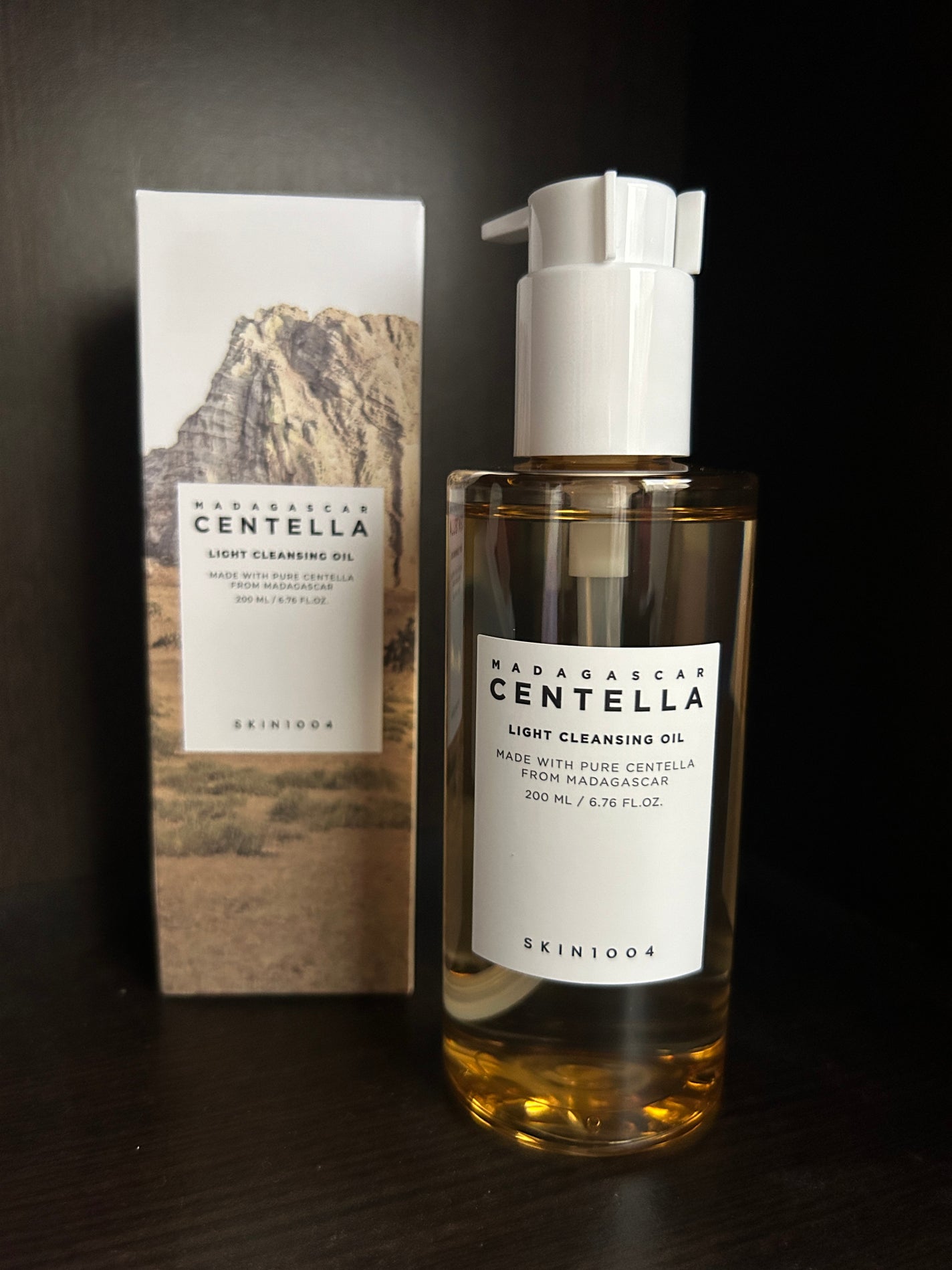 センテラ ライトクレンジングオイル/SKIN1004/オイルクレンジングを使ったクチコミ(1枚目)